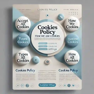 Cookies Policy 1 "BELLECTION cookie policy page with a clean, modern design and organized content headings."