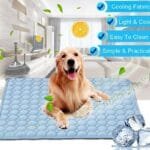 Pet Dog & Cat Ice Silk Cooling Pad – Instant Cooling Effect
