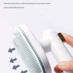 Premium Self-Cleaning Pet Grooming Comb | Cat & Dog Hair Removal Brush - Image 9