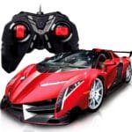 RC-Remote Control Racing Car with LED Lights – Shock Absorption & Heavy-Duty