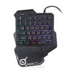 1-Handed Mechanical Gaming Keyboard | RGB Backlit Mini Game Keypad