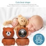 Bear Camera 1080P Smart WiFi IP Camera | Advanced Auto Tracking Night Vision