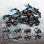 Shadow Pulse Chariot – 780 PCS Super Chariot Series Educational Building Blocks Set - Image 9