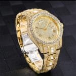 Luxury Full Diamond Quartz Watch for Men
