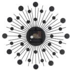 Modern Round Metal Wall Clock – Elegant Decorative Clock for Living Room & Office - Image 4