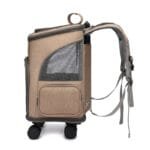 Ultimate Folding Trolley Pet Backpack | Rolling Cat & Dog Travel Carrier with Wheels - Image 6