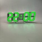 Korean Style LED Electronic Wall Clock – Multifunctional Digital Display - Image 3