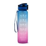1L Motivational Tritan Water Bottle with Time Marker & Leakproof - Image 5