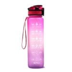 1L Motivational Tritan Water Bottle with Time Marker & Leakproof - Image 7