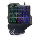1-Handed Mechanical Gaming Keyboard | RGB Backlit Mini Game Keypad - Image 7