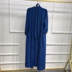 High-Waist Long Skirt Dress with Lace-Up - Image 5