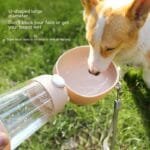 Portable Dog Water Bottle & Food Container – Leak-Proof Travel Feeder with Bowl - Image 5