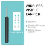 NE3 Wireless Ear Cleaner with 1296P HD Camera & LED Light – Visual Otoscope for Ear Wax Removal - Image 5