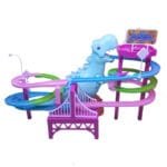 Dinosaur Slide Train Track Toy – Interactive Climbing Stairs Play set - Image 5