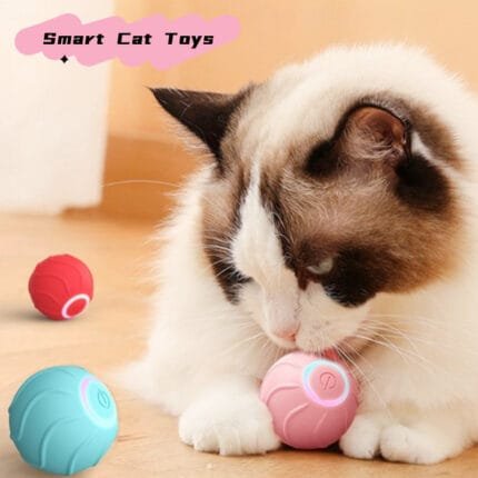Smart Cat Toy | USB Automatic Rolling & Bouncing Ball