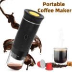 3-in-1 Portable Espresso Machine – USB Rechargeable, 60ml Capacity