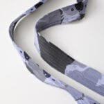 Trendy Black Birds Print Dress with Wide Waist and Long Sleeves - Image 4