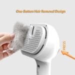 Pet Hair Remover Brush with Mist Spray – Dematting Grooming Tool for Dogs & Cats - Image 3