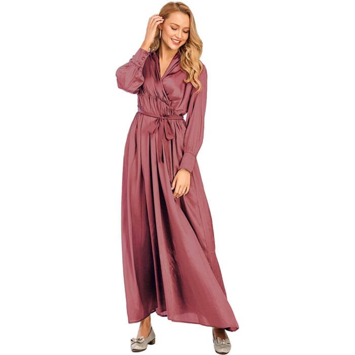 Elastic Wrinkle Dress – Versatile and Comfortable - Image 4