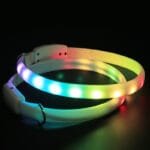 USB Rechargeable LED Dog Collar – Glowing Night Safety Light-Up Pet Necklace, Weatherproof & Adjustable - Image 2