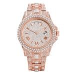 Luxury Full Diamond Quartz Watch for Men - Image 5