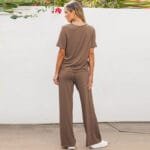 Spring Solid Color Multi-pocket Casual Suit - Image 4