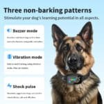 Anti-Bark Dog Collar with AI Technology – Rechargeable, Waterproof, LCD Display | Safe & Humane Training Collar - Image 2