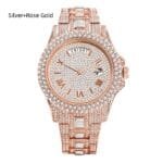 Luxury Full Diamond Quartz Watch for Men - Image 7