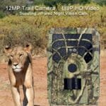 Camouflage Hunting Trail Camera – Outdoor Wildlife Surveillance
