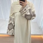 Embroidered Party Robe - Arabic and Turkish Style - Image 7