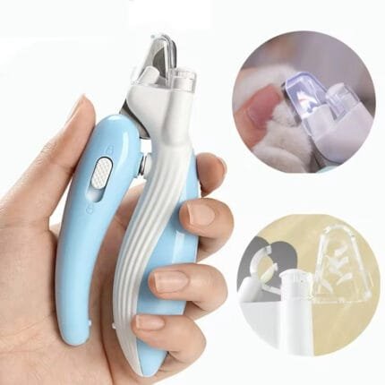 LED Pet Nail Clippers – Electric Nail Grinder & Safe Trimmer