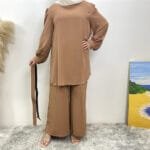 Middle East Hijab Style Loose Casual Suit - Image 3