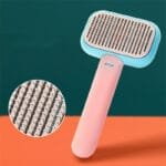 Pet Hair Massage Comb – Stainless Steel Grooming Brush for Cats & Dogs, Knot Remover & Cleaning Tool - Image 5