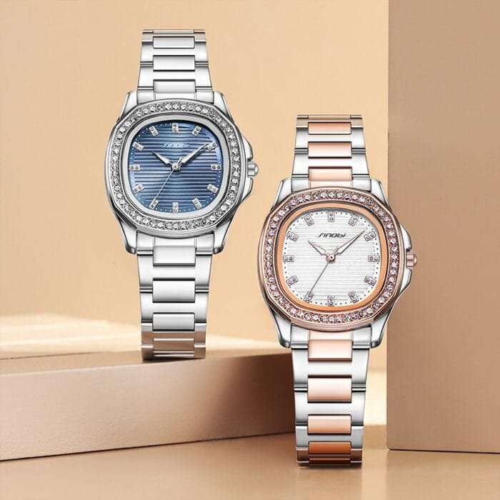 Elegant Quartz Alloy Wristwatch – 30M Waterproof - Image 1