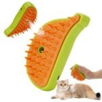 3-in-1 Pet Steam Brush – Grooming Comb with Steamy Spray, Massage & Hair Removal